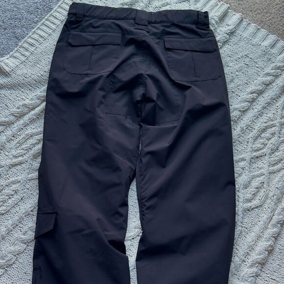 Turbine Women’s Black Waterproof Snow Ski Pants Size M | Insulated Cargo Pockets - Picture 5 of 7